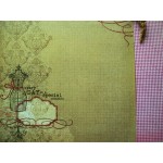 Бумага для скрапбукинга  2-сторонняя. 30.5*30.5 см 